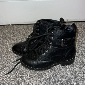 Girls Combat Boots